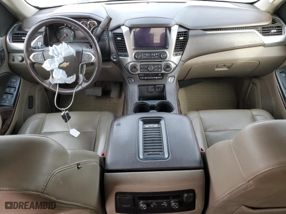 2017 Chevrolet Tahoe LT with VIN 1GNSKBKC2HR239229, listed as a Copart auction lot 41526435 with 0 mi miles and Salvage Title. Bid and sale history available at carsss.com. Image 8.