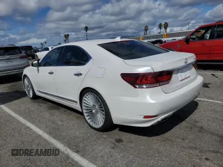 2017 Lexus LS with VIN JTHBL5EF7H5146810, listed as a Copart auction lot 49253905 with 71,518 mi miles and Salvage Title. Bid and sale history available at carsss.com. Image 2.
