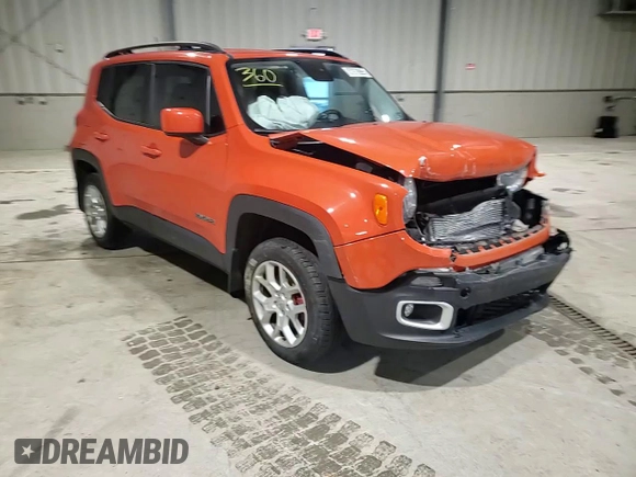 2017 Jeep Renegade Latitude z VIN ZACCJBBB7HPF02241, wystawiony jako Copart lot #57970695 z przebiegiem 92 688 mil mil oraz Szkoda całkowita • Salvage title. Historia ofert i sprzedaży dostępna na DreamBid. Obrazek 13.