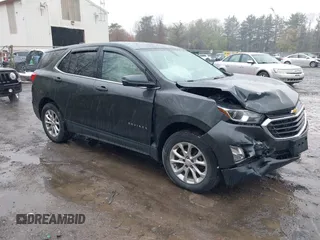2018 Chevrolet Equinox LT z VIN 3GNAXSEV1JS648190, wystawiony jako IAAI lot #42178941 z przebiegiem 64 547 mil mil oraz . Historia ofert i sprzedaży dostępna na DreamBid. Obrazek 1.