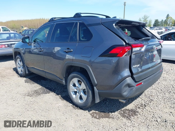 2019 Toyota RAV4 XLE with VIN JTMP1RFV9KD522379, listed as a IAAI auction lot 42002573 with 38,895 mi miles and . Bid and sale history available at DreamBid. Image 3.