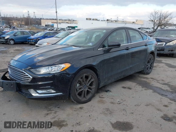 2018 Ford Fusion SE with VIN 3FA6P0HD1JR264641, listed as a IAAI auction lot 41366906 with 116,785 mi miles. Bid and sale history available at carsss.com. Image 16.