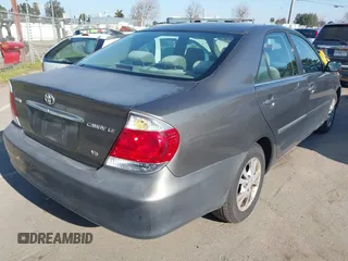 2005 Toyota Camry LE with VIN 4T1BF32K35U590150, listed as a IAAI auction lot 41614295 with 180,627 mi miles and . Bid and sale history available at DreamBid. Image 4.