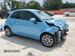 2017 FIAT 500 Pop z VIN 3C3CFFKR3HT503017, wystawiony jako Copart lot #55838305 z przebiegiem 80 951 mil mil oraz Szkoda całkowita • Salvage title. Historia ofert i sprzedaży dostępna na DreamBid. Obrazek 4.