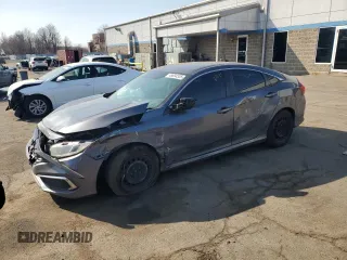 2019 Honda Civic LX with VIN 2HGFC2F66KH541403, listed as a Copart auction lot 48694535 with 118,906 mi miles and Salvage Title. Bid and sale history available at DreamBid. Image 1.