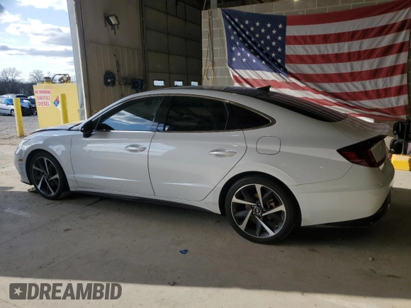 2021 Hyundai Sonata SEL Plus with VIN 5NPEJ4J29MH073659, listed as a Copart auction lot 51377955 with 110,800 mi miles and Salvage Title. Bid and sale history available at DreamBid. Image 2.