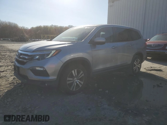 2016 Honda Pilot EX-L with VIN 5FNYF6H56GB049719, listed as a Copart auction lot 53722315 with 89,019 mi miles and Salvage Title. Bid and sale history available at carsss.com. Image 1.