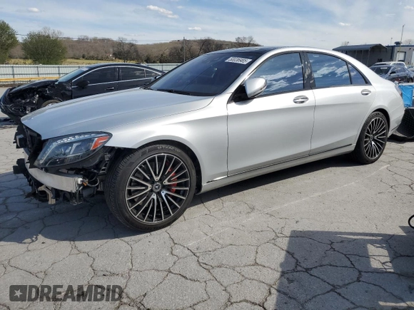 2014 Mercedes-Benz S S 550 with VIN WDDUG8CB2EA013736, listed as a Copart auction lot 50036985 with 51,579 mi miles and Clean Title. Bid and sale history available at carsss.com. Image 1.