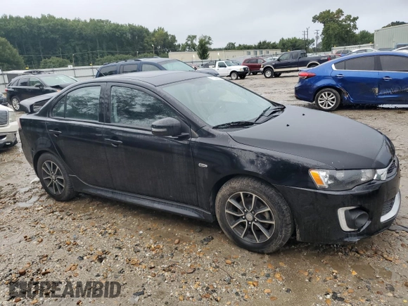 2017 Mitsubishi Lancer ES with VIN JA32U2FU8HU009373, listed as a Copart auction lot 71533894 with 66,309 mi miles and Salvage Title. Bid and sale history available at carsss.com. Image 4.