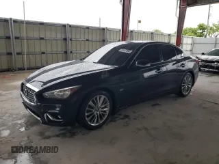 2020 Infiniti Q50 Pure с VIN JN1EV7AP7LM201177, выставлен на аукционе Copart как лот 59437585 с пробегом 64 267 миль миль и На запчасти • Non repairable. История ставок и продаж доступна на DreamBid. Изображение 1.