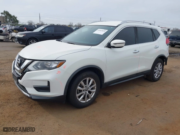 2017 Nissan Rogue S with VIN KNMAT2MT5HP542970, listed as a IAAI auction lot 41602855 with 90,196 mi miles. Bid and sale history available at carsss.com. Image 2.
