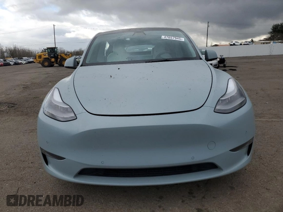 2022 Tesla Model Y Performance with VIN 7SAYGDEF2NF416730, listed as a Copart auction lot 47657945 with 40,738 mi miles and Salvage Title. Bid and sale history available at DreamBid. Image 5.
