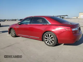 2017 Lincoln Continental Premiere with VIN 1LN6L9PK1H5608729, listed as a Copart auction lot 74144594 with 112,348 mi miles and Salvage Title. Bid and sale history available at carsss.com. Image 2.