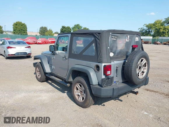 2013 Jeep Wrangler Sport with VIN 1C4AJWAG5DL639365, listed as a IAAI auction lot 40342277 with 117,109 mi miles and . Bid and sale history available at DreamBid. Image 3.