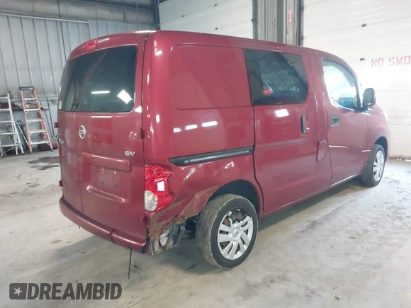 2019 Nissan NV200 SV with VIN 3N6CM0KN3KK694587, listed as a IAAI auction lot 42273660 with 164,845 mi miles and . Bid and sale history available at DreamBid. Image 4.