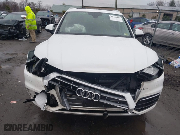 2019 Audi Q5 Premium with VIN WA1ANAFY0K2093743, listed as a IAAI auction lot 41443852 with 63,874 mi miles. Bid and sale history available at carsss.com. Image 6.