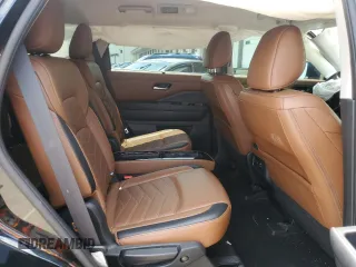 2023 Nissan Pathfinder Platinum with VIN 5N1DR3DK9PC221749, listed as a Copart auction lot 60127525 with 37,458 mi miles and Salvage title. Bid and sale history available at DreamBid. Image 11.