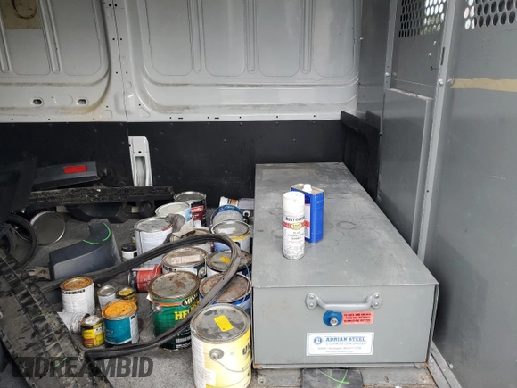 2016 Ford Transit Cargo with VIN 1FTYR2CG9GKA15172, listed as a Copart auction lot 87537575 with 214,227 mi miles and Salvage title. Bid and sale history available at DreamBid. Image 10.