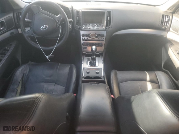 2013 Infiniti G37 Sedan Journey with VIN JN1CV6AP4DM717015, listed as a Copart auction lot 64874344 with 163,420 mi miles and Salvage Title. Bid and sale history available at carsss.com. Image 8.