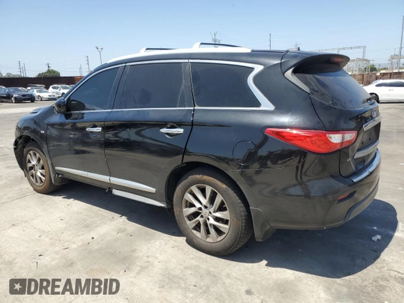 2014 Infiniti QX60 with VIN 5N1AL0MM2EC531260, listed as a Copart auction lot 61309165 with 160,957 mi miles and Salvage title. Bid and sale history available at DreamBid. Image 2.