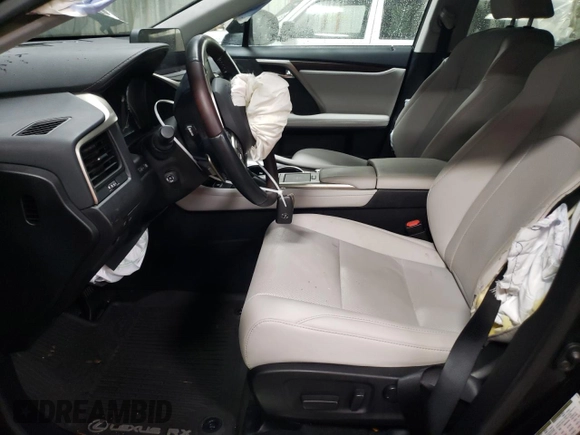 2021 Lexus RX with VIN 2T2HZMDA7MC303934, listed as a Copart auction lot 81959534 with 18,464 mi miles and Salvage Title. Bid and sale history available at carsss.com. Image 7.