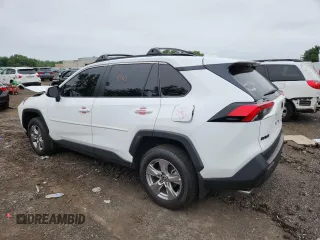 2024 Toyota RAV4 XLE with VIN 2T3P1RFV5RC431852, listed as a Copart auction lot 64449775 with 22,378 mi miles and Salvage title. Bid and sale history available at DreamBid. Image 2.