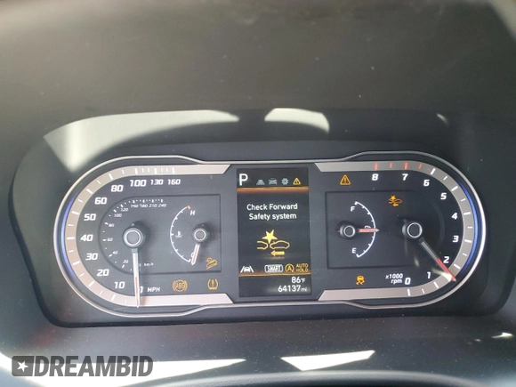 2022 Hyundai Tucson SE with VIN KM8JA3AE5NU031575, listed as a Copart auction lot 53673315 with 64,137 mi miles and Non Repairable. Bid and sale history available at carsss.com. Image 9.
