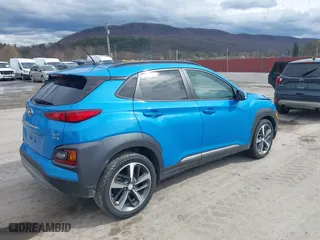 2018 Hyundai Kona Limited with VIN KM8K3CA59JU179785, listed as a IAAI auction lot 41912847 with 77,946 mi miles. Bid and sale history available at carsss.com. Image 4.
