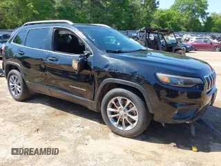 2019 Jeep Cherokee Latitude Plus z VIN 1C4PJLLBXKD123116, wystawiony jako IAAI lot #41981044 z przebiegiem 173 232 mil mil oraz . Historia ofert i sprzedaży dostępna na DreamBid. Obrazek 1.