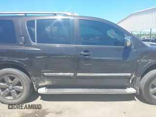2014 Nissan Armada Platinum z VIN 5N1BA0NE9EN611807, wystawiony jako IAAI lot #42297717 z przebiegiem 199 541 mil mil oraz . Historia ofert i sprzedaży dostępna na DreamBid. Obrazek 14.