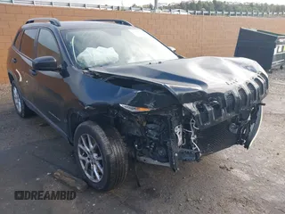 2016 Jeep Cherokee Sport with VIN 1C4PJLASXGW347372, listed as a IAAI auction lot 41788589 with 168,247 mi miles and . Bid and sale history available at DreamBid. Image 1.