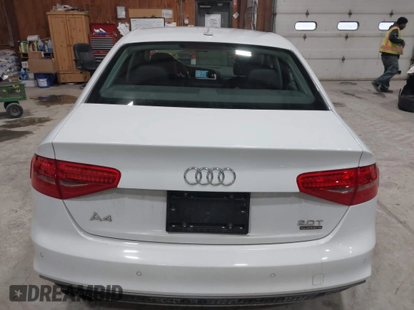 2016 Audi A4 Premium Plus with VIN WAUFFAFL9GN015395, listed as a IAAI auction lot 41486222 with 35,809 mi miles. Bid and sale history available at carsss.com. Image 16.