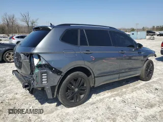 2022 Volkswagen Tiguan SE R-Line Black with VIN 3VVCB7AX5NM080672, listed as a Copart auction lot 48558245 with 29,934 mi miles and Salvage Title. Bid and sale history available at DreamBid. Image 3.