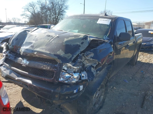 2007 Chevrolet Silverado 1500 LTZ with VIN 2GCEK13M671663754, listed as a IAAI auction lot 41389864 with 1 mi miles. Bid and sale history available at carsss.com. Image 17.