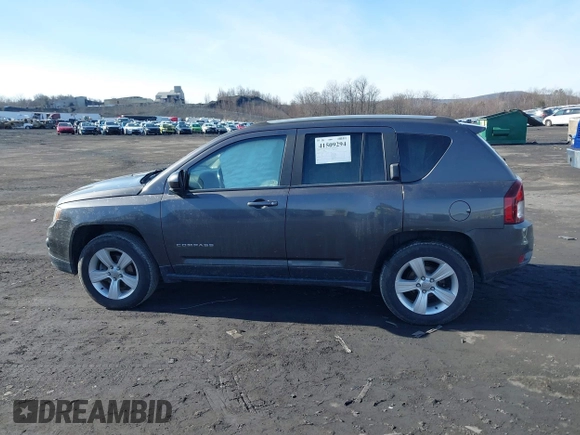 2017 Jeep Compass High Altitude with VIN 1C4NJDEB1HD111889, listed as a IAAI auction lot 41509294 with 104,038 mi miles. Bid and sale history available at carsss.com. Image 14.