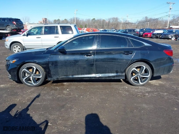 2019 Honda Accord Sedan Sport 1.5T with VIN 1HGCV1F33KA171779, listed as a IAAI auction lot 41581205 with 63,303 mi miles. Bid and sale history available at carsss.com. Image 14.