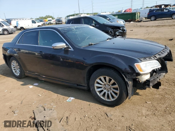 2011 Chrysler 300 with VIN 2C3CA4CG9BH525281, listed as a Copart auction lot 71450214 with 177,614 mi miles and Salvage Title. Bid and sale history available at carsss.com. Image 4.