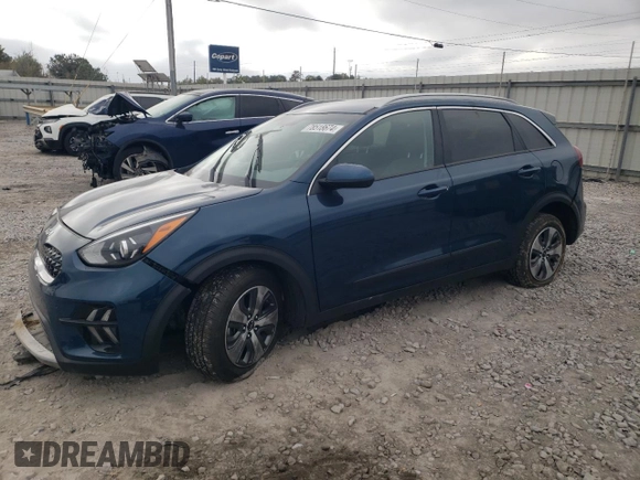 2022 Kia Niro LXS with VIN KNDCB3LC0N5498970, listed as a Copart auction lot 78518674 with 97,410 mi miles and Salvage Title. Bid and sale history available at carsss.com. Image 1.