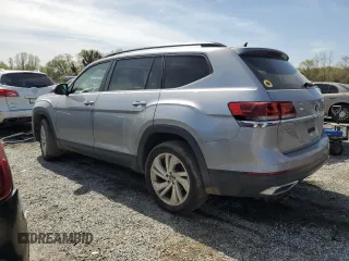 2021 Volkswagen Atlas SE z VIN 1V2HR2CA6MC542411, wystawiony jako Copart lot #48474425 z przebiegiem 96 094 mil mil oraz Tytuł czysty. Historia ofert i sprzedaży dostępna na DreamBid. Obrazek 2.