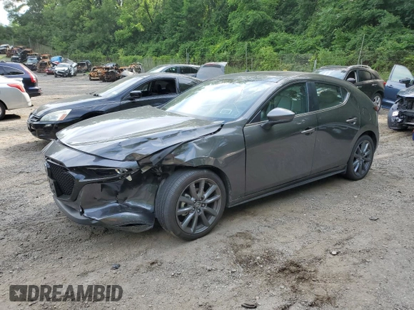 2024 Mazda 3 S Preferred with VIN JM1BPALM3R1657763, listed as a Copart auction lot 63000355 with 14,377 mi miles and Salvage title. Bid and sale history available at DreamBid. Image 1.