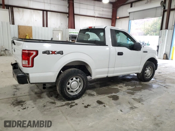 2016 Ford F-150 XL with VIN 1FTMF1E89GFA77025, listed as a Copart auction lot 82636624 with 146,152 mi miles and Salvage title. Bid and sale history available at DreamBid. Image 3.