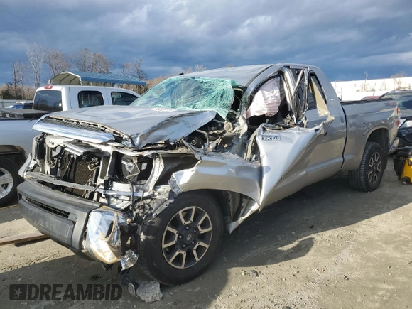 2014 Toyota Tundra 4WD Truck SR with VIN 5TFUY5F11EX405080, listed as a Copart auction lot 86082164 with 0 mi miles and Salvage Title. Bid and sale history available at carsss.com. Image 1.