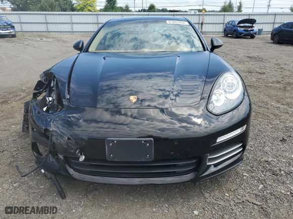 2016 Porsche Panamera 4 with VIN WP0AA2A74GL005557, listed as a Copart auction lot 61807854 with 58,415 mi miles and Salvage Title. Bid and sale history available at carsss.com. Image 5.