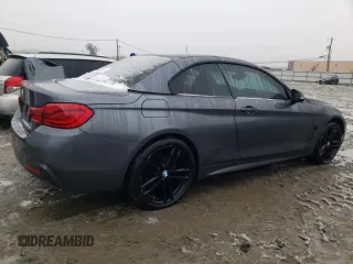 2018 BMW 4 Series 430i xDrive with VIN WBA4Z3C5XJEC55856, listed as a Copart auction lot 43193125 with 57,770 mi miles and Salvage Title. Bid and sale history available at DreamBid. Image 3.
