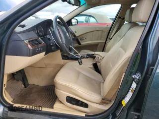 2007 BMW 5 Series 530xi with VIN WBANN73587CN03854, listed as a Copart auction lot 84946824 with 131,088 mi miles and Salvage title. Bid and sale history available at DreamBid. Image 7.
