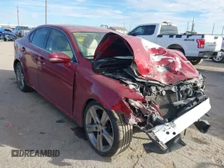 2012 Lexus IS 250 z VIN JTHBF5C20C5165473, wystawiony jako IAAI lot #41161026 z przebiegiem 186 689 mil mil oraz . Historia ofert i sprzedaży dostępna na DreamBid. Obrazek 1.