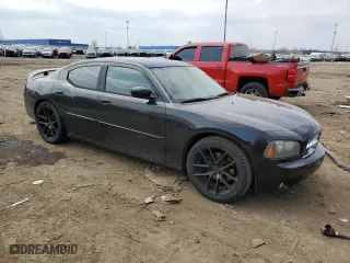 2006 Dodge Charger R/T with VIN 2B3LA53H56H397431, listed as a Copart auction lot 53655045 with 117,805 mi miles and Clean Title. Bid and sale history available at carsss.com. Image 4.