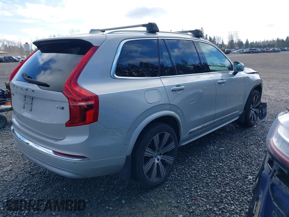 2022 Volvo XC90 Inscription with VIN YV4A22PL7N1832282, listed as a IAAI auction lot 41749825 with 36,836 mi miles and . Bid and sale history available at DreamBid. Image 4.