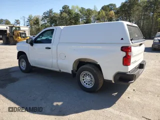 2023 Chevrolet Silverado 1500 Work Truck with VIN 3GCNAAEK7PG363260, listed as a Copart auction lot 52376205 with 85,656 mi miles and Clean Title. Bid and sale history available at carsss.com. Image 2.