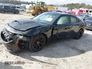 2019 Dodge Charger R/T with VIN 2C3CDXCT0KH742840, listed as a IAAI auction lot 41132315 with 62,136 mi miles and . Bid and sale history available at carsss.com. Image 2.